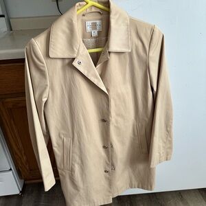 Gallery Women's Tan Trench Coat